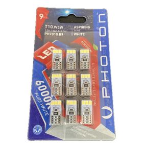 Photon W5W T10 9 Adet Dipsiz Led Tavan Park Plaka Ampulü