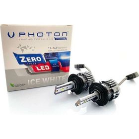 Photon Zero H7 3 Plus 12 Volt-24 Volt ZR3727 İce White Fansız Led