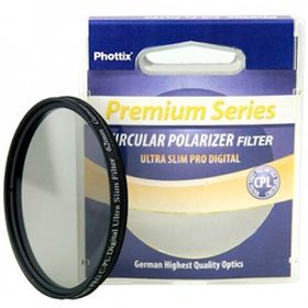 Phottix 52 mm Ultra Slim Pro Digital CPL Polarize Lens Filtresi