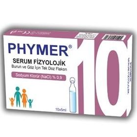 Phymer 10x5 ml Fizyolojik Serum