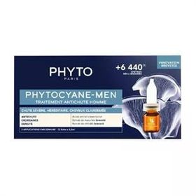 Phyto 12x3,5 ml Cyane Erkek Tipi Kronik Saç Dökülmesine Karşı Bakım Serumu