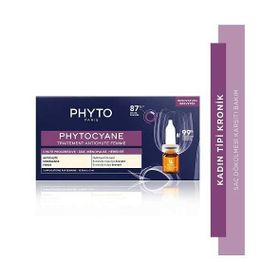 Phyto 12x5 ml Phytocyane Kadın Tipi Kronik Saç Dökülmesi Karşıtı Bakım Serumu