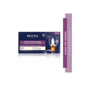 Phyto 12x5 ml Phytocyane Kadın Tipi Kronik Saç Dökülmesi Karşıtı Bakım Serumu