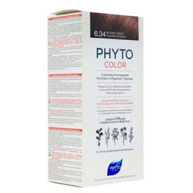 Phyto Color 6.34 Koyu Kumral Dore Bakır Yeni Seri Saç Boyası
