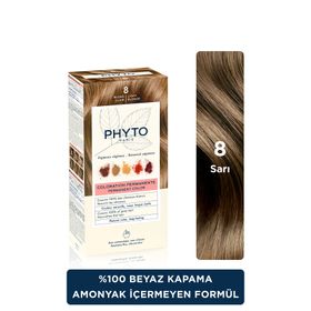 Phyto Color Amonyaksız Kalıcı 8 Sarı Doğal İçerikli Bitkisel Saç Boyası