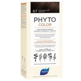 Phyto Phytocolor 5.7 Açık Kestane Bakır Bitkisel Saç Boyası