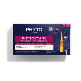 Phyto Phytocyane 12x5 ml Kadın Tipi Dönemsel Saç Dökülmesine Karşı Bakım Serumu