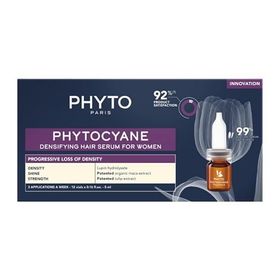 Phyto Phytocyane 12x5 ml Kadın Tipi Kronik Saç Dökülmesine Karşı Bakım Serumu