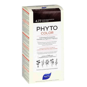 Phytocolor 4.77 Intense Chestnut Brown Yoğun Kestane Bakır Bitkisel Saç Boyası