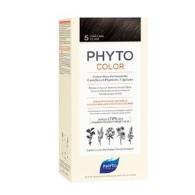Phytocolor 5 Light Brown Açık Kestane Bitkisel Saç Boyası