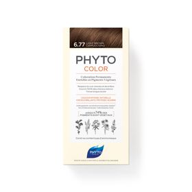 Phytocolor 6.77 Light Brown Cappuccıno Kahve Bitkisel Saç Boyası