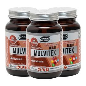 Phytodef Mulvitex Multivitamin 3x30 Kapsül