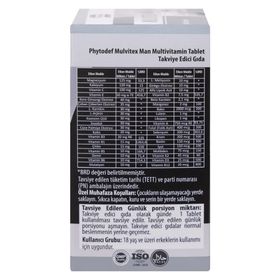 Phytodef Mulvitex Multivitamin Man 30 Tablet
