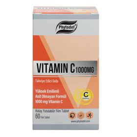 Phytodef Vitamin C 1000 mg İçeren 60 Tablet