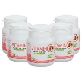 Phytodef Vitamin C Şeftali Aromalı 20 Çiğneme Tableti