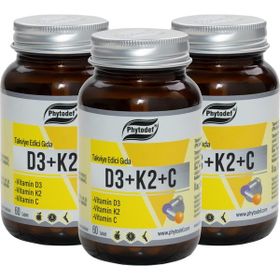 Phytodef Vitamin D3 K2 C 3x60 Tablet