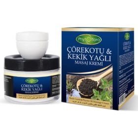 Phytoflora 100 ml Çörekotu Yağlı Kekik Yağlı Masaj Kremi