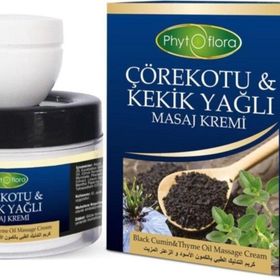 Phytoflora 100 ml Çörekotu Yağlı Kekik Yağlı Masaj Kremi