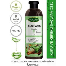 Phytoflora Aloe Vera ve Keratinli 400 mML l Bitkisel Şampuan