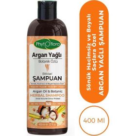 Phytoflora Argan Yağlı Botanik Özlü 499 ml Bitkisel Şampuan