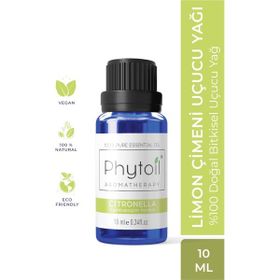 Phytoil 10 ml Limon Çimeni Uçucu Yağı
