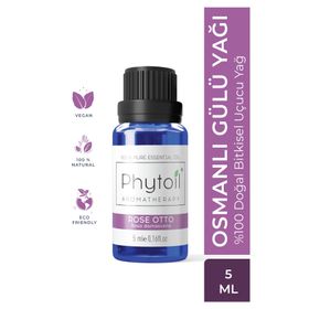 Phytoil 5 ml Osmanlı Gülü Uçucu Yağı