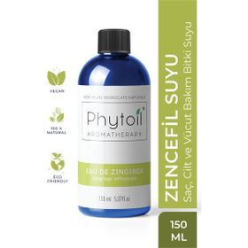 Phytoil Zencefil 150 ml Saç Cilt ve Vücut Bakım Bitki Suyu