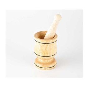Pi İthalat Ahşap Bambu Havan