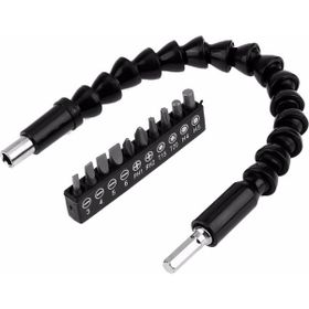Pi İthalat Matkap Ucu Bükülebilir Oynar Vidalama Bits 30 cm Komple Set Uzatma Aparatı