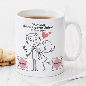 Pi İthalat Pi161 Sen Başıma Gelen… Kişiye Özel Sihirli Kupa