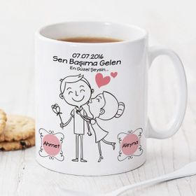 Pi İthalat Pi161 Sen Başıma Gelen… Kişiye Özel Sihirli Kupa