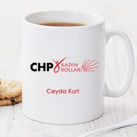 Pi İthalat Pi192 CHP Kadın Kolları Kişiye Özel Kupa