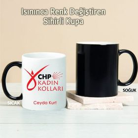 Pi İthalat Pi193 CHP Kadın Kolları Kişiye Özel Sihirli Kupa