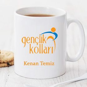 Pi İthalat Pi200 Ak Parti Gençlik Kolları Kişiye Özel Sihirli Kupa