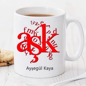 Pi İthalat Pi237 AŞK Kişiye Özel Sihirli Kupa