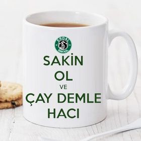Pi İthalat Pi242 Çay Demle Hacı Kişiye Özel Sihirli Kupa