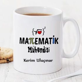 Pi İthalat Pi37 Matematik Mühendisi Kişiye Özel Sihirli Kupa