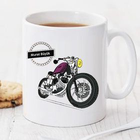 Pi İthalat Pi67 Motorsikletim Kişiye Özel Sihirli Kupa
