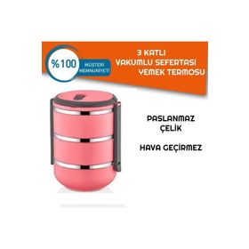 Pi İthalat Saklama Kabı Çelik Sefer Tası Yemek Termosu