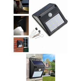 Pi İthalat Sensörlü 20 Ledli Solar Duvar Lambası