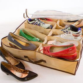 Pi İthalat Shoes Under Portatif Ayakkabı Saklama Hurcu