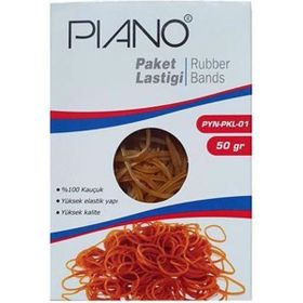 Piano Kaucuk 50 gr Paket Lastiği