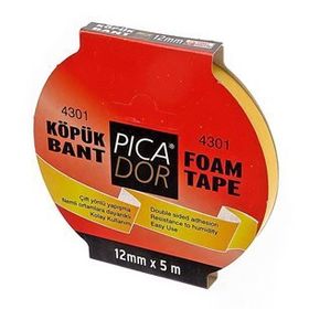 Picador 12 mm 5 m Çift Taraflı Köpük Bant