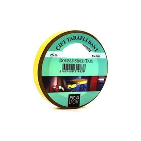 Picador 15 mm 25 m Çift Taraflı Bant