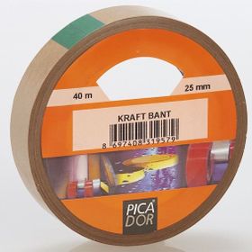 Picador 25 mm 40 m Kraft Bant