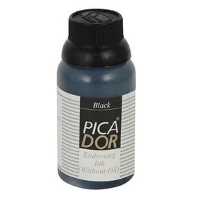 Picador 30 ml Siyah Istampa Mürekkebi