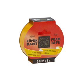 Picador 38x5 m Askılı Çift Taraflı Köpük Bant