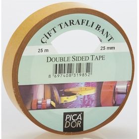 Picador 4101 25 mm X 25 mt Çift Taraflı Bant