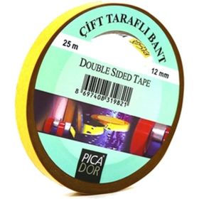 Picador 4101 25x12 mm Çift Taraflı Bant