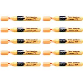 Picador 421 Pastel Turuncu 10'lu Fosforlu Kalem